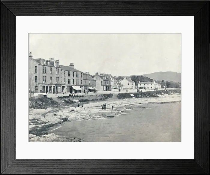 Framed Print : Kirn - From the Landing Stack, 1895 Framed Print : Kirn - From the Landing Stack, 1895