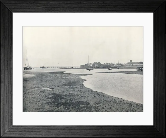 Framed Print : Yarmouth (Isle of Wight) - General View, 1895 Framed Print : Yarmouth (Isle of Wight) - General View, 1895
