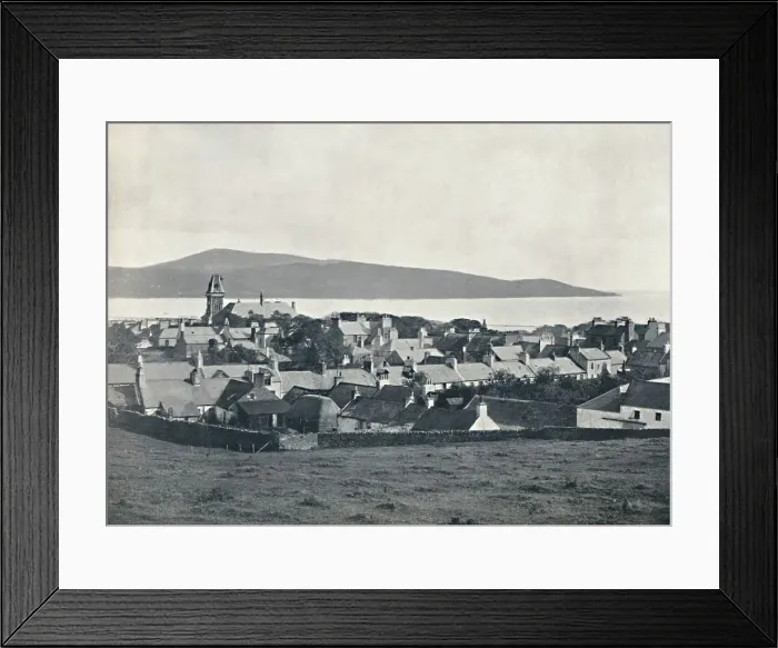 Framed Print : Wigtown - From the Martyrs Monument, 1895 Framed Print : Wigtown - From the Martyrs Monument, 1895