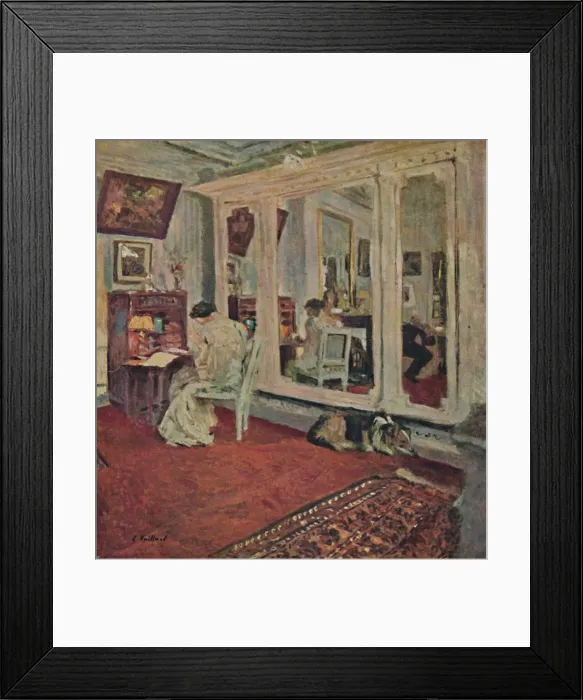 Framed Print : Mme Hessel, rue Rivoli (About 1902), c1902, (1946). Artist: Edouard Vuillard Framed Print : Mme Hessel, rue Rivoli (About 1902), c1902, (1946). Artist: Edouard Vuillard