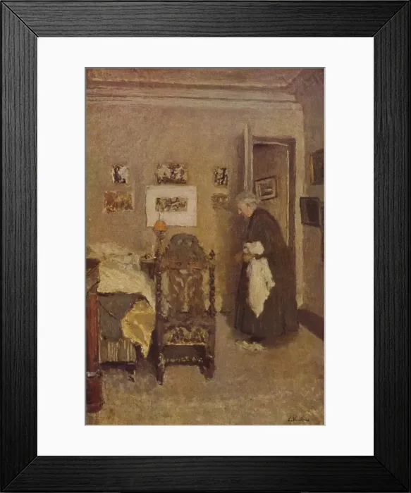 Framed Print : The Housekeeper (About 1925), c1925, (1946). Artist: Edouard Vuillard Framed Print : The Housekeeper (About 1925), c1925, (1946). Artist: Edouard Vuillard