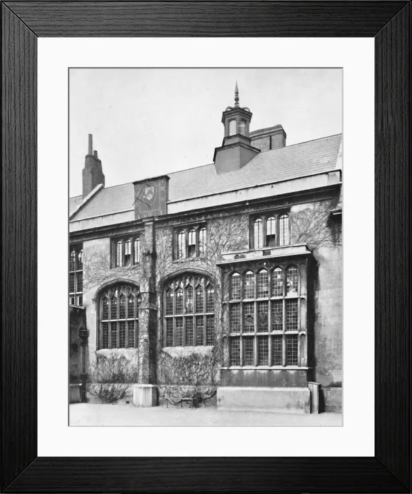Framed Print : Charterhouse. Exterior of Hall, with Bay, 1925 Framed Print : Charterhouse. Exterior of Hall, with Bay, 1925