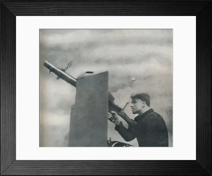 Framed Print : Mark over!, 1941. Artist: Cecil Beaton Framed Print : Mark over!, 1941. Artist: Cecil Beaton