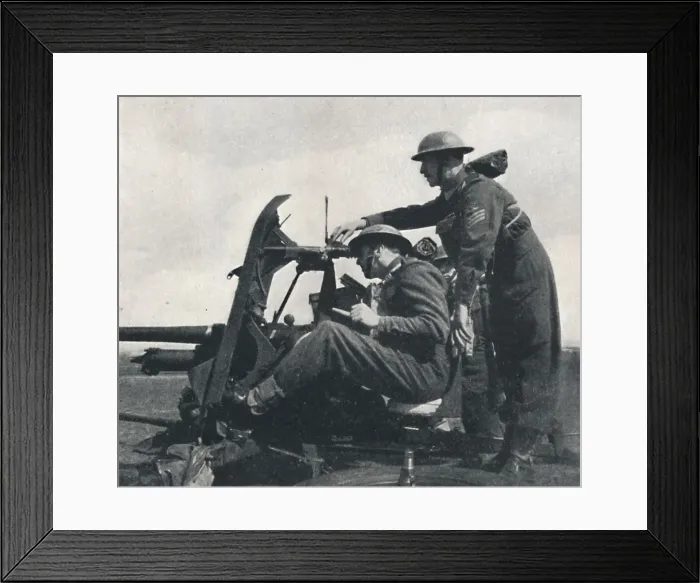 Framed Print : Anti-tank, 1941. Artist: Cecil Beaton Framed Print : Anti-tank, 1941. Artist: Cecil Beaton