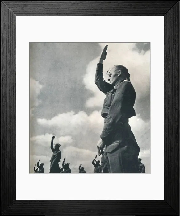 Framed Print : Hands of the Army, 1941. Artist: Cecil Beaton Framed Print : Hands of the Army, 1941. Artist: Cecil Beaton