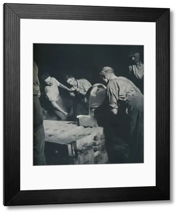 Framed Print : Design for mural, 1941. Artist: Cecil Beaton Framed Print : Design for mural, 1941. Artist: Cecil Beaton