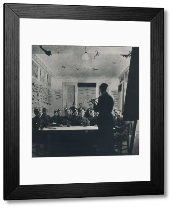 Framed Print : The basis of training: aircraft identification, 1941. Artist: Cecil Beaton Framed Print : The basis of training: aircraft identification, 1941. Artist: Cecil Beaton
