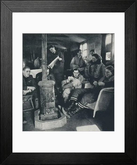 Framed Print : At readiness, 1941. Artist: Cecil Beaton Framed Print : At readiness, 1941. Artist: Cecil Beaton