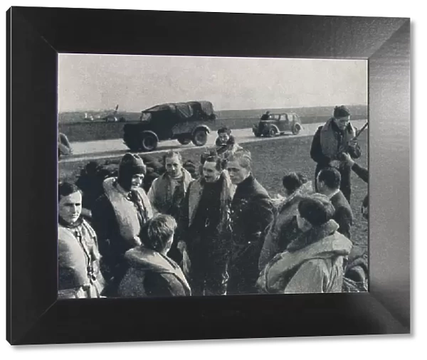 The flight discussed, 1941. Artist: Cecil Beaton