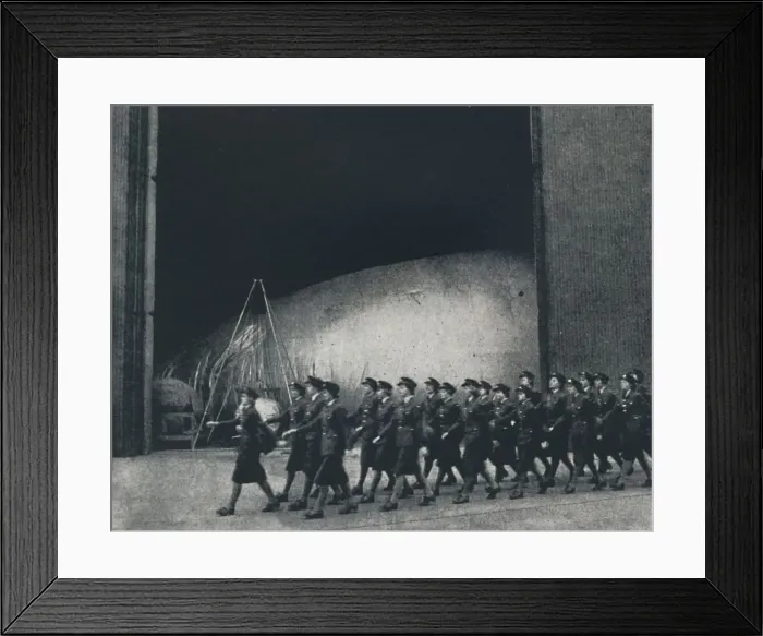 Framed Print : March past, 1941. Artist: Cecil Beaton Framed Print : March past, 1941. Artist: Cecil Beaton