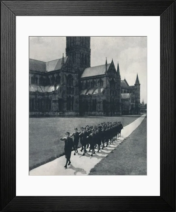 Framed Print : Church parade, 1941. Artist: Cecil Beaton Framed Print : Church parade, 1941. Artist: Cecil Beaton