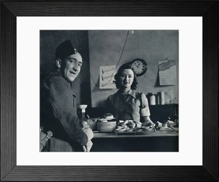 Framed Print : Canteen piece, 1941. Artist: Cecil Beaton Framed Print : Canteen piece, 1941. Artist: Cecil Beaton