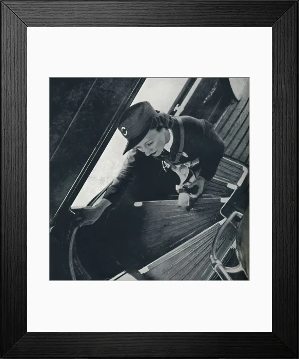 Framed Print : Fares please, 1941. Artist: Cecil Beaton Framed Print : Fares please, 1941. Artist: Cecil Beaton