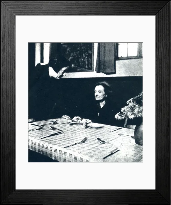 Framed Print : After a life tme, 1941. Artist: Cecil Beaton Framed Print : After a life tme, 1941. Artist: Cecil Beaton