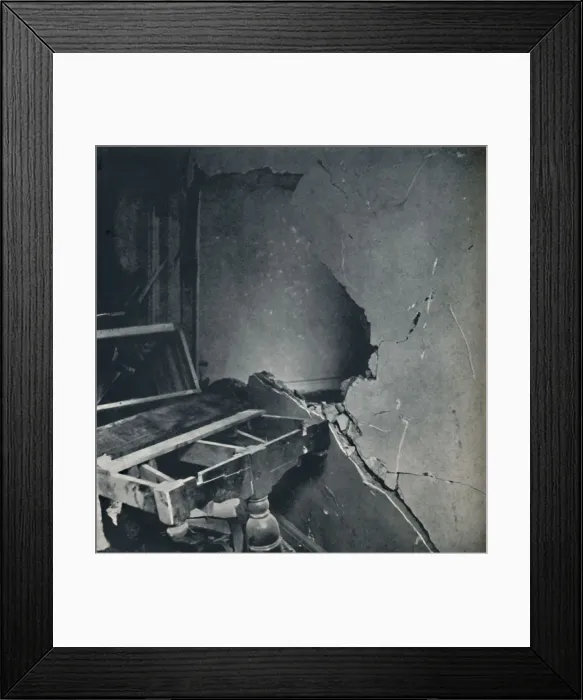 Framed Print : The dust settles, 1941. Artist: Cecil Beaton Framed Print : The dust settles, 1941. Artist: Cecil Beaton