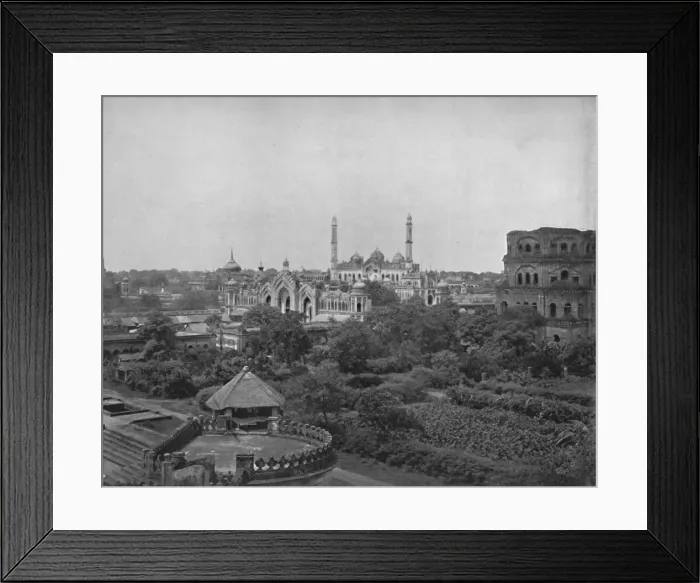 Framed Print : Lucknow, on the river Gumti, 19th century Framed Print : Lucknow, on the river Gumti, 19th century