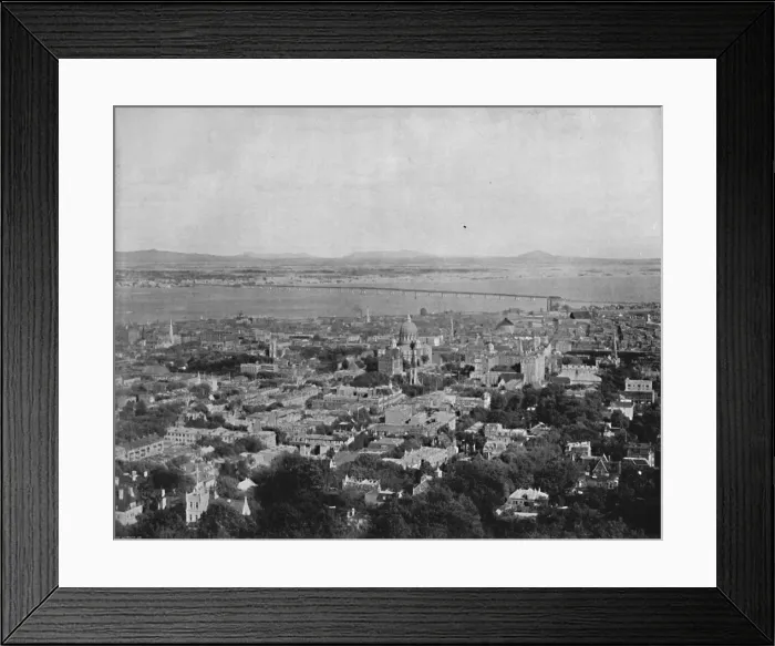 Framed Print : Montreal, 19th century Framed Print : Montreal, 19th century