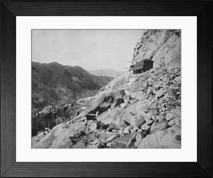 Framed Print : Hellgate, in Colorado, 19th century Framed Print : Hellgate, in Colorado, 19th century