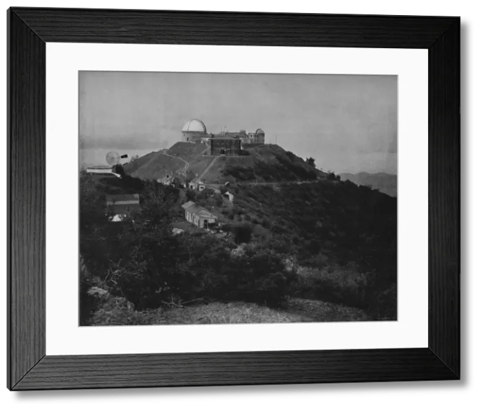 Framed Print : The Lick Observatory, 19th century Framed Print : The Lick Observatory, 19th century