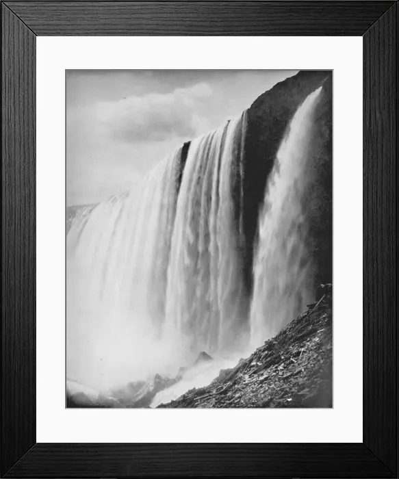 Framed Print : The Horseshoe Fall, 19th century Framed Print : The Horseshoe Fall, 19th century