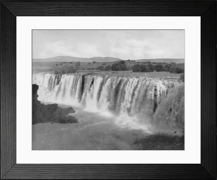 Framed Print : The Falls of Juanacatlau, 19th century Framed Print : The Falls of Juanacatlau, 19th century