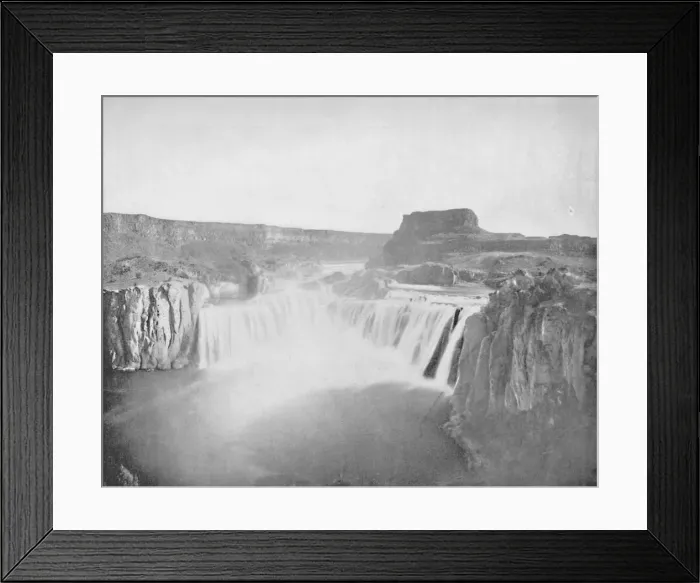 Framed Print : The Shoshone Falls, 19th century Framed Print : The Shoshone Falls, 19th century