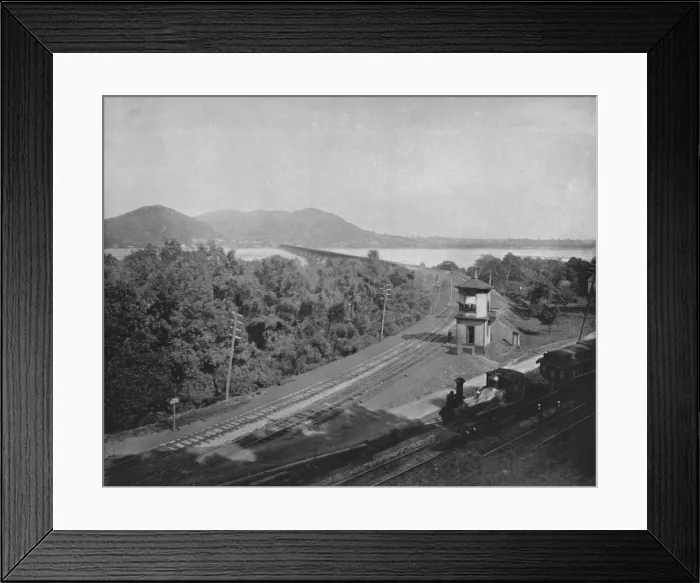Framed Print : The Susquehanna River, 19th century Framed Print : The Susquehanna River, 19th century