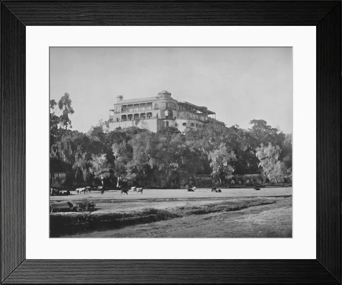 Framed Print : Chapultepec, 19th century Framed Print : Chapultepec, 19th century