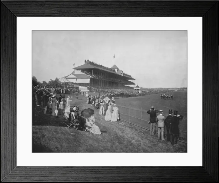 Framed Print : The Derby at Chicago, 19th century Framed Print : The Derby at Chicago, 19th century