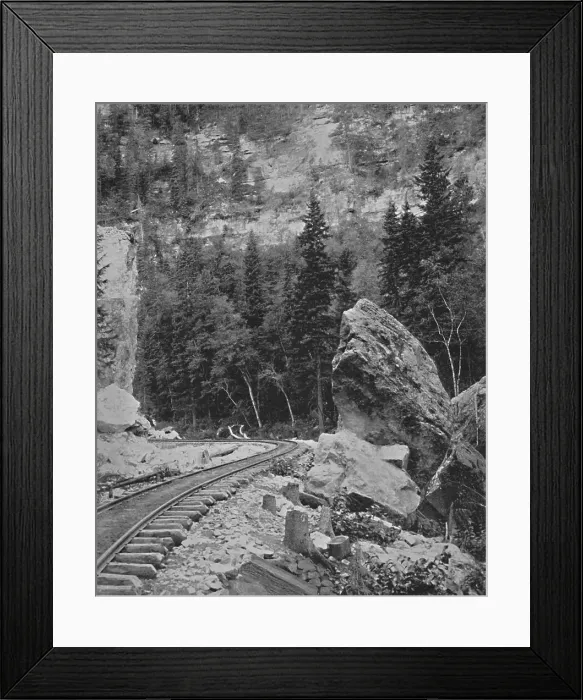 Framed Print : Signal Rock in the Black Hills, 19th century Framed Print : Signal Rock in the Black Hills, 19th century
