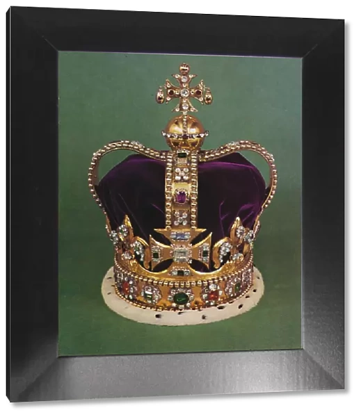 St. Edwards Crown with which the Sovereign is crowned, 1953
