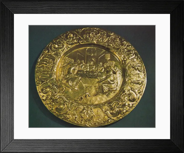 Framed Print : Altar Dish, 1664, 1953. Artist: Henry Greenway Framed Print : Altar Dish, 1664, 1953. Artist: Henry Greenway
