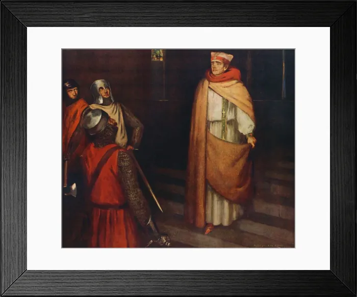 Framed Print : The Martyrdom of Saint Thomas, 1912 Framed Print : The Martyrdom of Saint Thomas, 1912