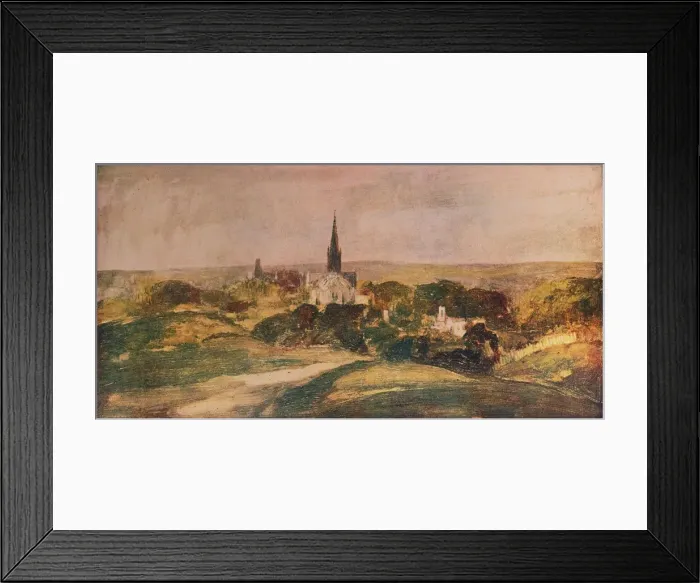 Framed Print : Norwich Cathedral, 1912 Framed Print : Norwich Cathedral, 1912