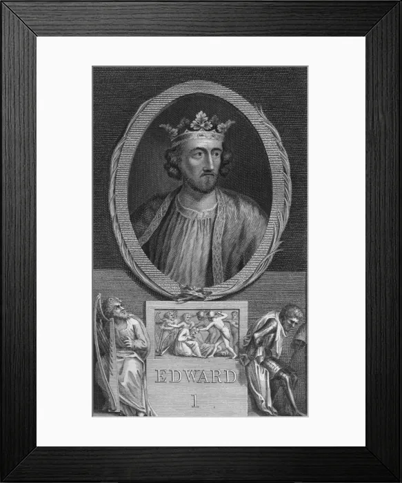Framed Print : Edward I, 1788 Framed Print : Edward I, 1788