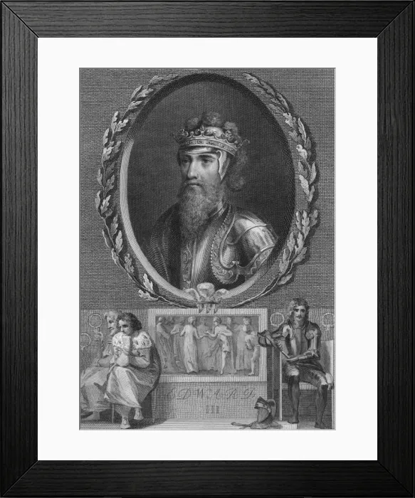 Framed Print : Edward III, 1788 Framed Print : Edward III, 1788