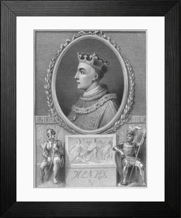 Framed Print : Henry V, 1788 Framed Print : Henry V, 1788