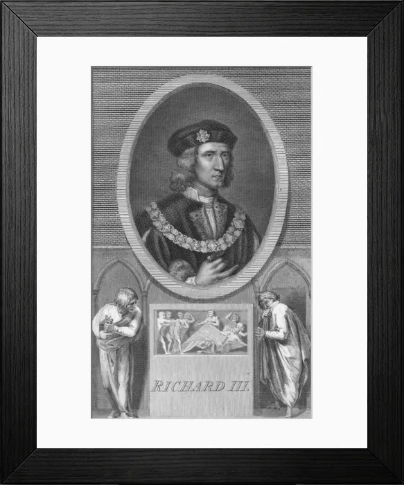 Framed Print : Richard III, 1788 Framed Print : Richard III, 1788