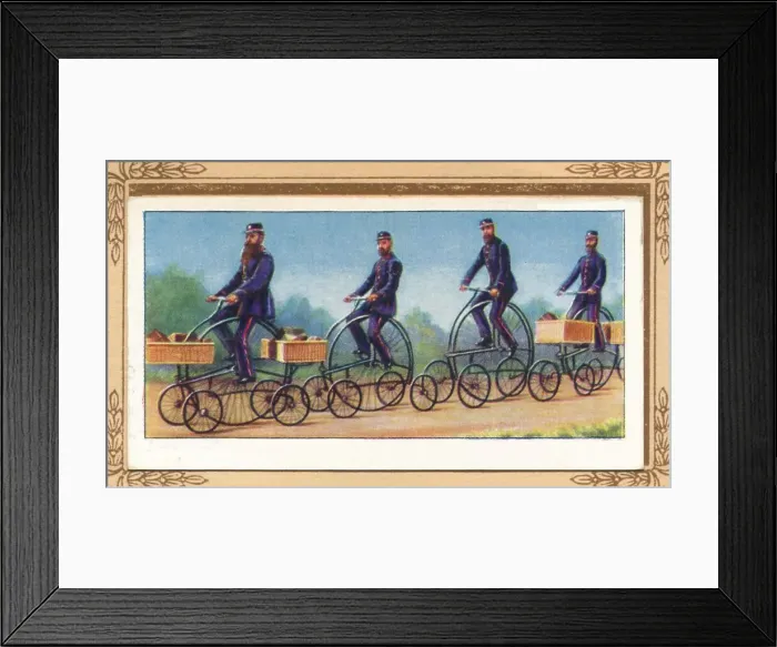 Framed Print : Post Office Centre-Cycles, 1939 Framed Print : Post Office Centre-Cycles, 1939