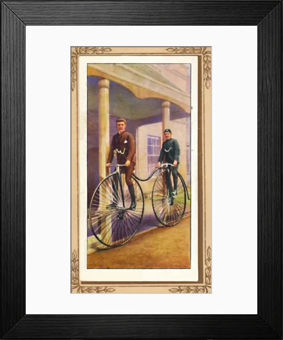Framed Print : Rucker Tandem Bicycle, 1939 Framed Print : Rucker Tandem Bicycle, 1939