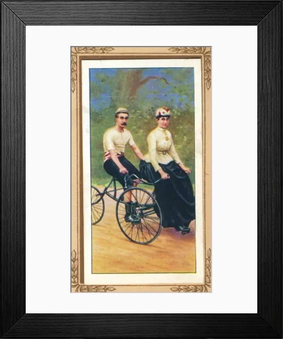 Framed Print : Invincible Tandem Tricycle, 1939 Framed Print : Invincible Tandem Tricycle, 1939