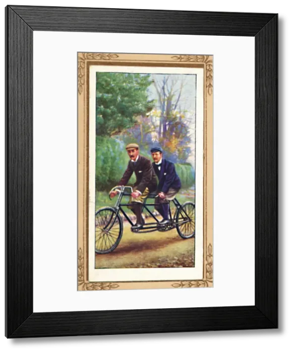 Framed Print : Tandem of the 90s, 1939 Framed Print : Tandem of the 90s, 1939