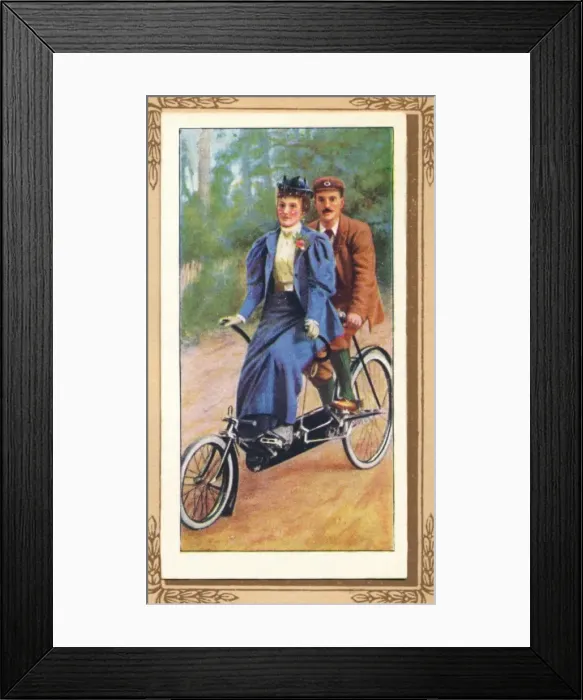 Framed Print : Novel Tandem of the 90s, 1939 Framed Print : Novel Tandem of the 90s, 1939