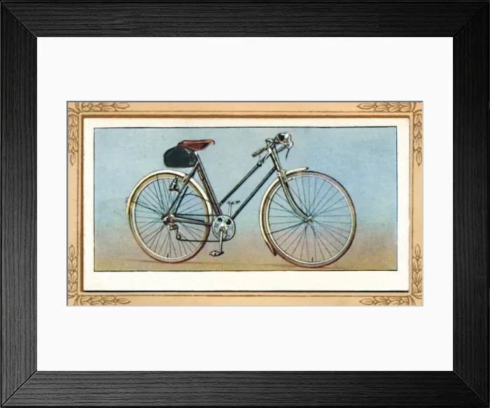 Framed Print : Ladys Bicycle (3 Speed Gear and Dynamo Lighting), 1939 Framed Print : Ladys Bicycle (3 Speed Gear and Dynamo Lighting), 1939