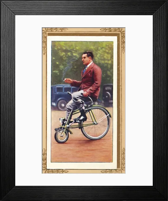 Framed Print : Italian Velocino Bicycle, 1939 Framed Print : Italian Velocino Bicycle, 1939