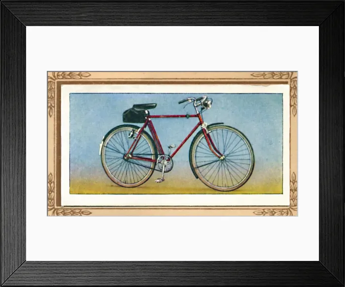 Framed Print : Light Roadster Bicycle, 1939 Framed Print : Light Roadster Bicycle, 1939