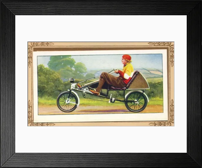 Framed Print : Horizontal Bicycle, 1939 Framed Print : Horizontal Bicycle, 1939