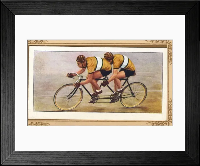 Framed Print : Track Tandem Position, 1939 Framed Print : Track Tandem Position, 1939