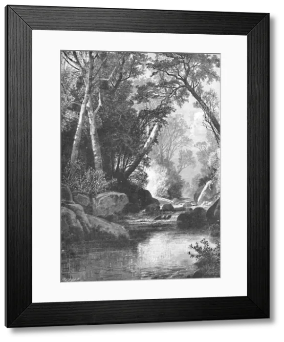 Framed Print : Bear River, Near Bethel, Maine, 1883 Framed Print : Bear River, Near Bethel, Maine, 1883