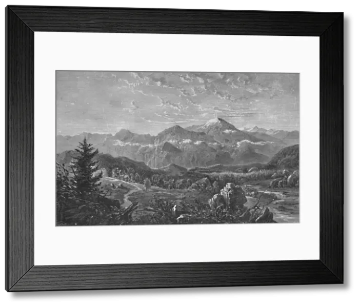 Framed Print : Mount Washington and the White Hills, 1883 Framed Print : Mount Washington and the White Hills, 1883